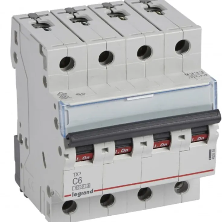 Sale TX3 automatsikring kl. C, 4P, Tavlekomponenter