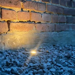 Online Light By Juhl betonflise med Cosmos , 10x10x6 cm, antracit Udendørs Spots