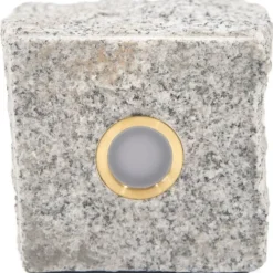 Clearance Light By Juhl chaussesten med Cosmos , 9x9x9 cm, earl grey Udendørs Spots