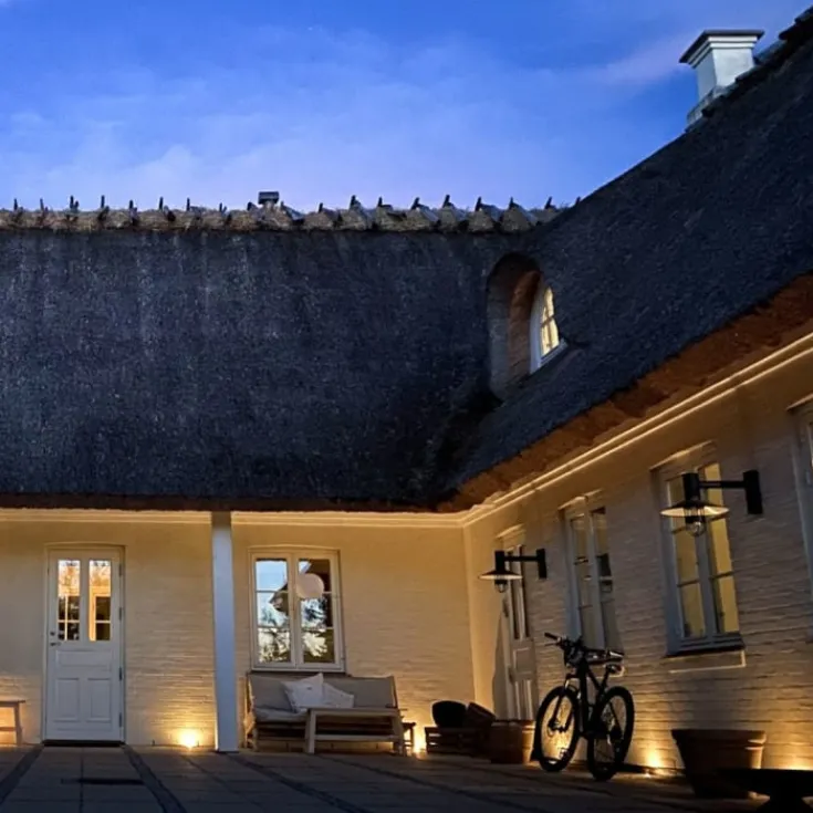 Discount Chaussesten mini med Cosmos spot, earl grey Udendørs Spots
