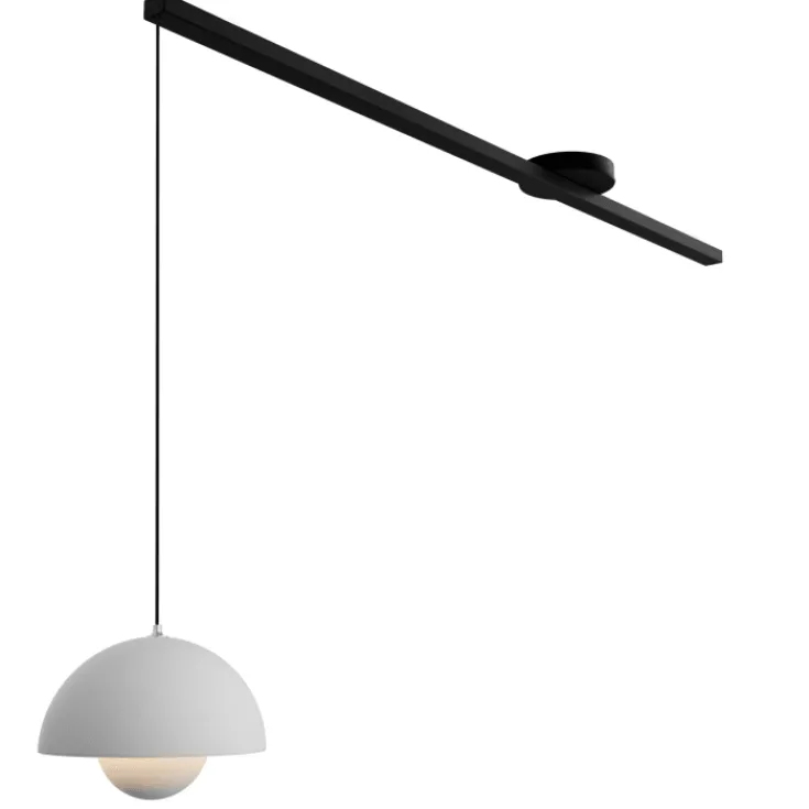 Outlet Single ophængssystem, , sort Lampeophæng