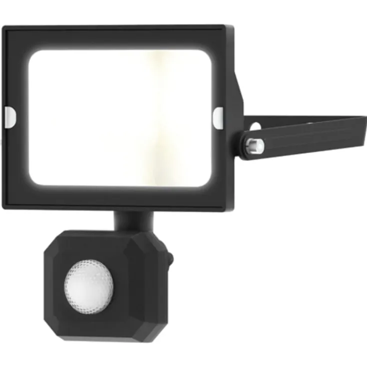 Online Floodlight projektør med sensor, 4000K, 20W Projektører