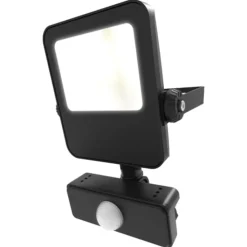 Hot Floodlight projektør med sensor, 4000K, 20W Tilbud|Projektører