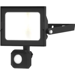 New Floodlight projektør med sensor, 4000K, 30W Projektører