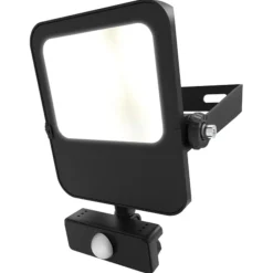 Online Floodlight projektør med sensor, 4000K, 50W Projektører