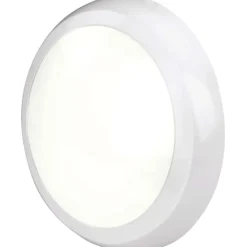 New Kudo plafond med nødlys & sensor, hvid Tilbud