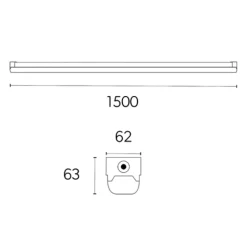 Outlet Torre lysarmatur, 25-50W, Led Armaturer