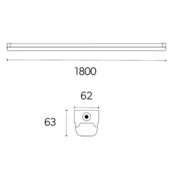 New Torre lysarmatur, 30-60W, Led Armaturer