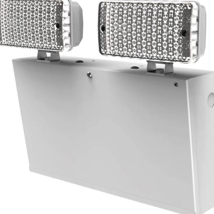 Outlet Twin Spot nødlys lampe Udendørs Væglamper