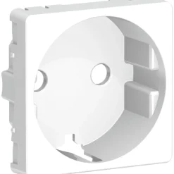 Clearance LK Fuga afdækning for schuko stikkontakt med jord, 1 modul, Fuga Tangenter|Tangenter & Afdækninger