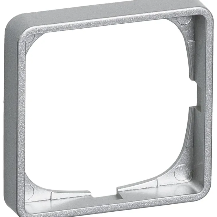 Outlet LK Fuga Baseline 50 ramme, 1 modul, metallic Rammer|Fuga Rammer