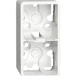 Outlet LK Fuga Baseline 50 underlag, 2x1 modul, Fuga Underlag|Dåser & Underlag