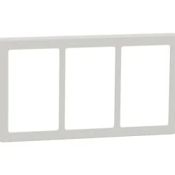 New LK Fuga Base 63 ramme, 3x1,5 modul, Rammer|Fuga Base 63