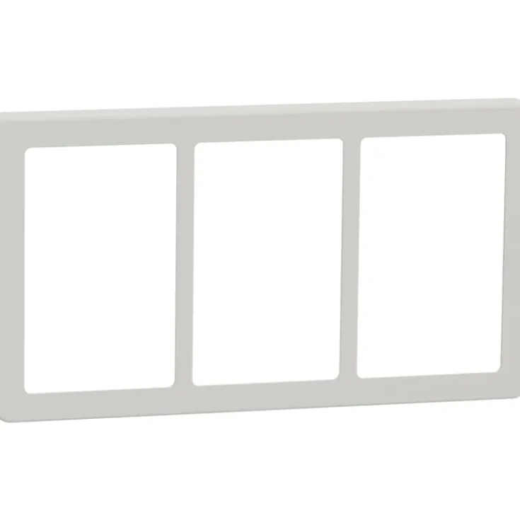 New LK Fuga Base 63 ramme, 3x1,5 modul, Rammer|Fuga Base 63
