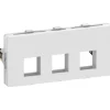 New LK Fuga dataudtag, 2 modul, hvid Fuga Dataudtag|Udtag & Konnektorer