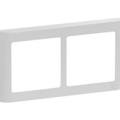 Outlet LK Fuga Design ramme 63 soft 2x1 modul vandret, Rammer|Fuga Rammer