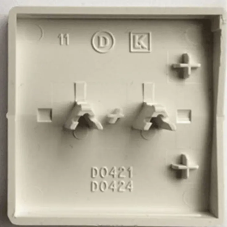 Outlet LK Fuga halvtangent for kroneafbryder, gammel type, Lauritz Knudsen|Fuga Tangenter