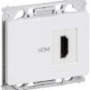 Clearance LK Fuga Opus 66 HDMI udtag, hvid Udtag & Konnektorer