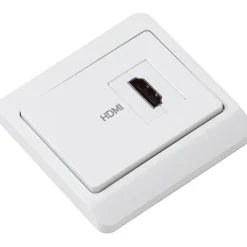 Clearance LK Fuga Opus 66 HDMI udtag, hvid Udtag & Konnektorer