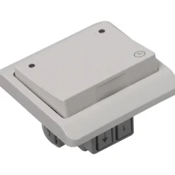 Sale LK Fuga Opus 66 timer, hvid/lysegrå Energimålere & Timere