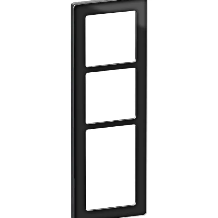 Best LK Fuga Pure 66 designramme, 3,5 modul, sort Rammer|Fuga Rammer