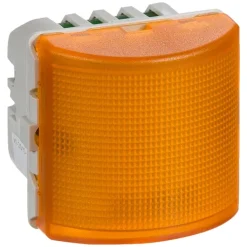Discount LK Fuga signallampe LED 12 V, konstant/blink, 1 modul, Fuga Afbrydere|Afbrydere