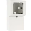 Clearance LK Fuga Softline panelunderlag, 1 modul, 49 mm, hvid Dåser & Underlag