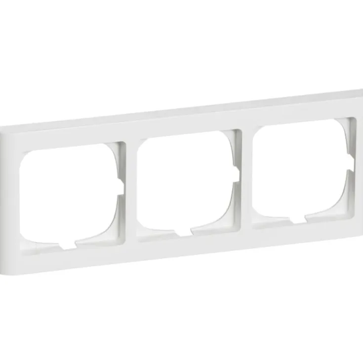 Online LK Fuga Softline 63 ramme, 3 modul, vandret, Rammer|Fuga Softline