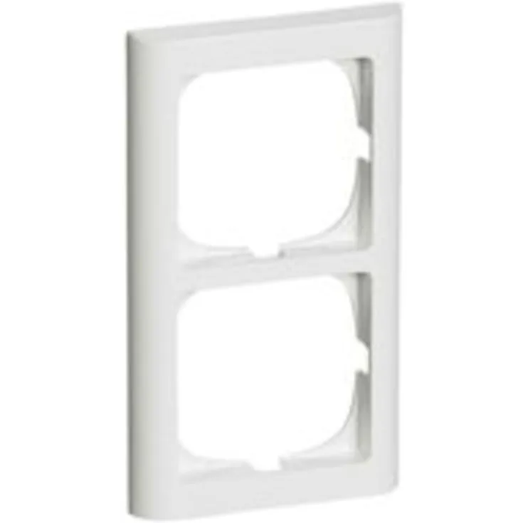 New LK Fuga Softline 63 ramme, 2x1 modul, lodret, Rammer|Fuga Softline
