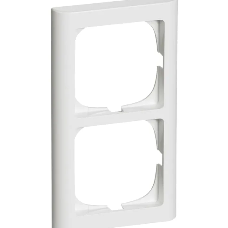 New LK Fuga Softline 63 ramme, 2x1 modul, lodret, Rammer|Fuga Softline