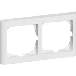Discount LK Fuga Softline 63 ramme, 2x1 modul, vandret, Rammer|Fuga Softline