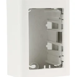 Online LK Fuga Softline underlag 1,5 modul 49 mm, hvid Dåser & Underlag