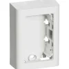 New LK Fuga Softline underlag 1,5 modul, hvid Dåser & Underlag