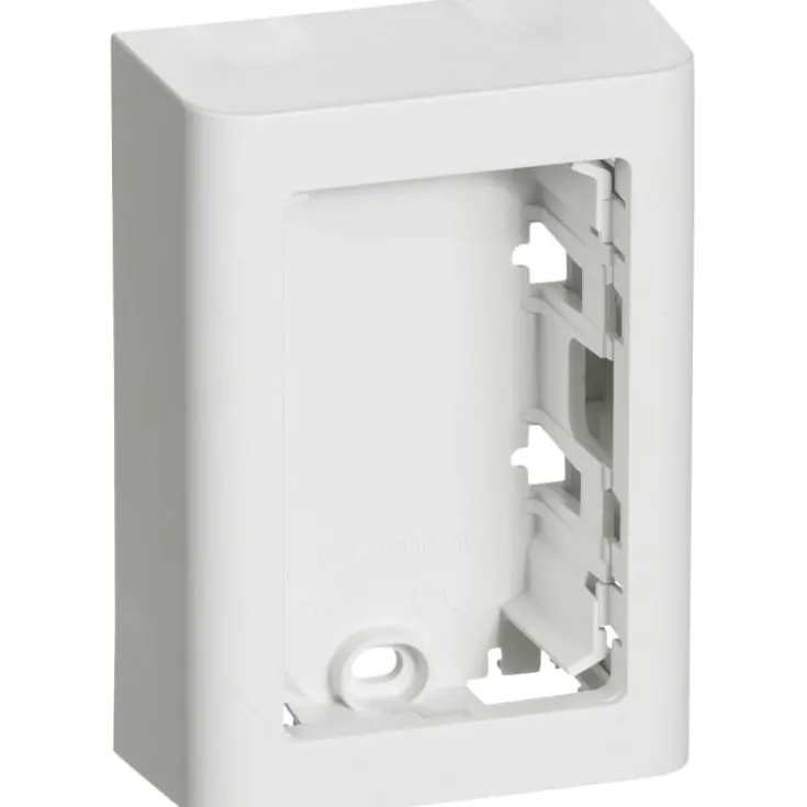 New LK Fuga Softline underlag 1,5 modul, hvid Dåser & Underlag