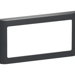 Discount LK Fuga Soft 63 ramme, 1x2 modul, vandret, Rammer|Lauritz Knudsen
