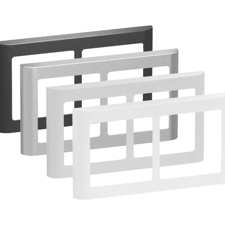 Hot LK Fuga Soft 63 ramme, 2x1 modul, vandret, Rammer|Fuga Rammer