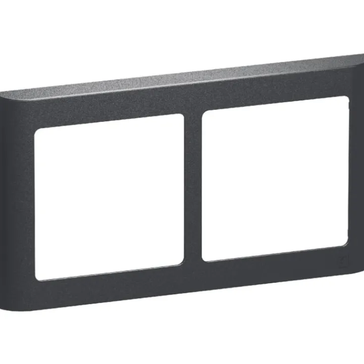 Outlet LK Fuga Soft 63 ramme, 2x1 modul, vandret, Rammer|Fuga Rammer