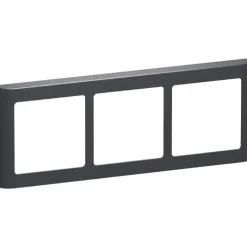 Discount LK Fuga Soft 63 ramme, 3x1 modul, vandret, Rammer|Fuga Rammer