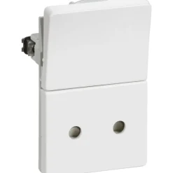 Outlet LK Fuga stikkontakt med afbryder, 1,5 modul, Fuga Stikkontakter|Stikkontakter