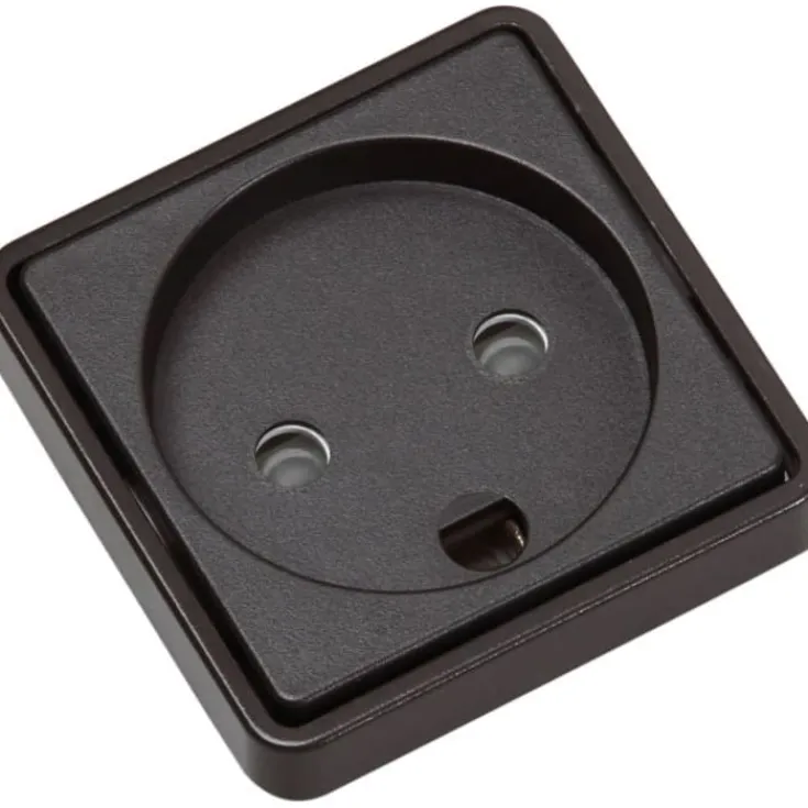 Outlet LK Fuga stikkontakt med jord, 1 modul, Fuga Stikkontakter|Stikkontakter