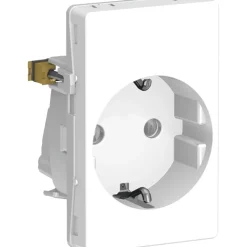 Discount LK Fuga stikkontakt med jord, 1,5 modul, Fuga Stikkontakter|Stikkontakter