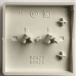 LK Fuga tangent for afbryder, gammel type, 1 modul, Lauritz Knudsen|Fuga Tangenter