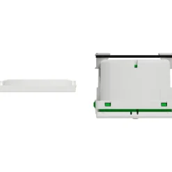 Clearance LK Fuga Wiser stikkontakt m/jord, 1,5 modul, Fuga Stikkontakter|Stikkontakter