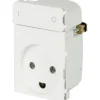 Discount LK IHC wireless stikkontakt 1,5 modul, hvid Stikkontakter|Ihc