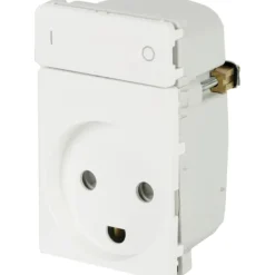 Discount LK IHC wireless stikkontakt 1,5 modul, hvid Stikkontakter|Ihc