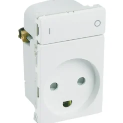 Discount LK IHC wireless stikkontakt 1,5 modul, hvid Stikkontakter|Ihc
