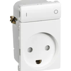 Discount LK IHC wireless stikkontakt 1,5 modul, hvid Stikkontakter|Ihc
