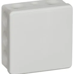 Clearance LK Maxi membrandåse, 100x100x45 mm, lysegrå Samledåser