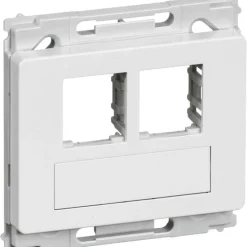 New LK Opus 66 dataudtag 1 modul, hvid Lauritz Knudsen|Fuga Dataudtag