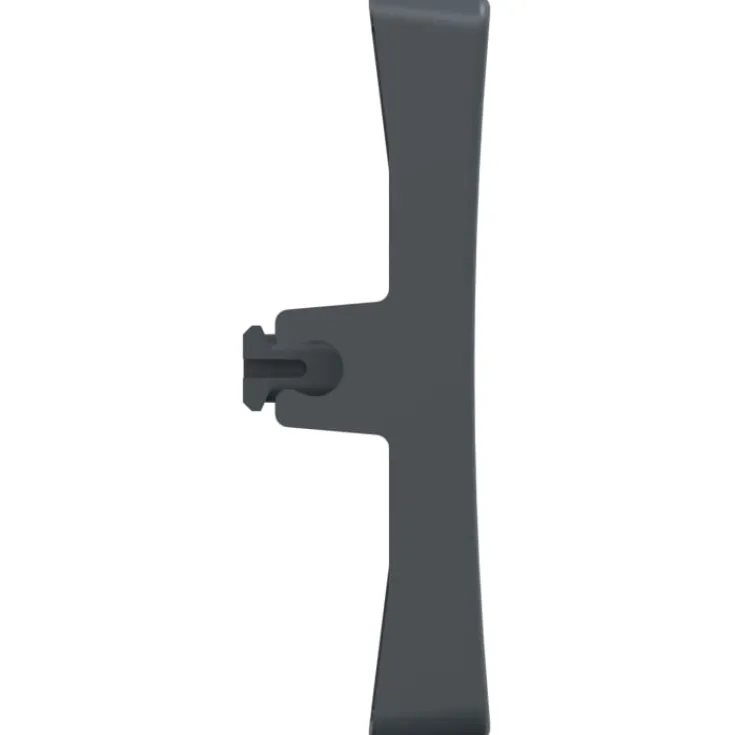 Clearance LK Opus 74 halvtangent for jalousiafbryder 1 sæt, antracit Tangenter & Afdækninger